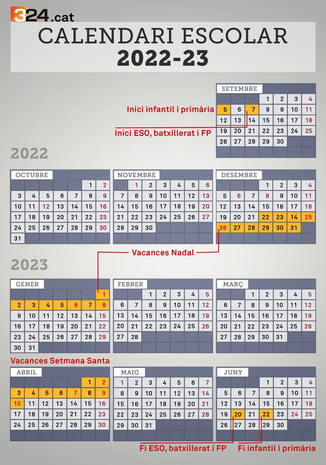 calendari escolar 22-23